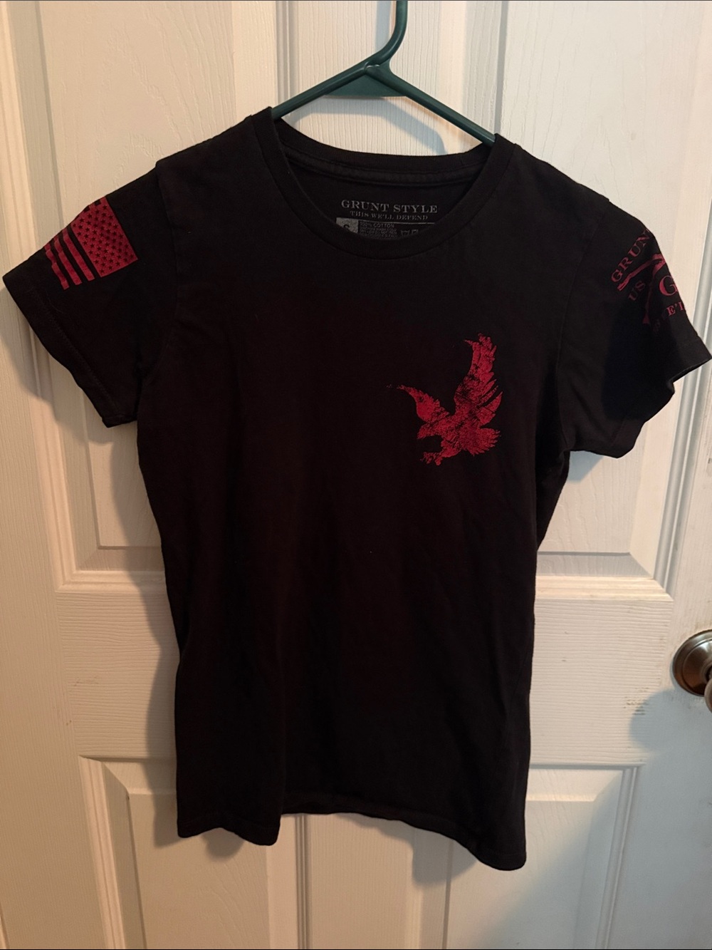 Grunt Style Women’s Freedom Flag T-Shirt